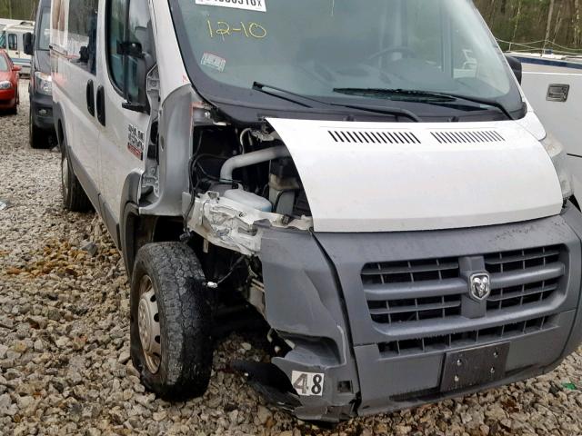 3C6TRVBG1HE506229 - 2017 RAM PROMASTER 白色 照片 9