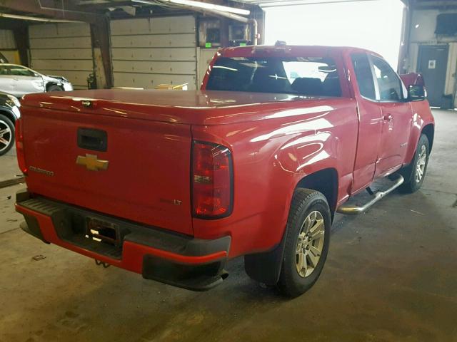 1GCHSBEA8F1148720 - 2015 CHEVROLET COLORADO L RED photo 4