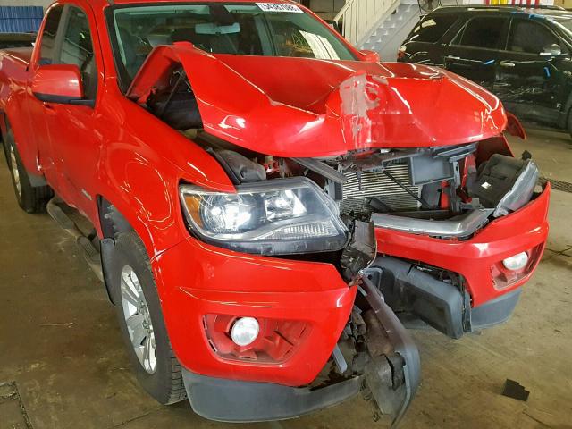 1GCHSBEA8F1148720 - 2015 CHEVROLET COLORADO L RED photo 9