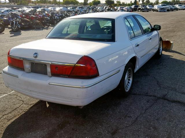 2MEFM75W4YX660865 - 2000 MERCURY GRAND MARQ WHITE photo 4