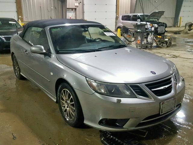 YS3FB79Y186001570 - 2008 SAAB 9-3 2.0T GRAY photo 1