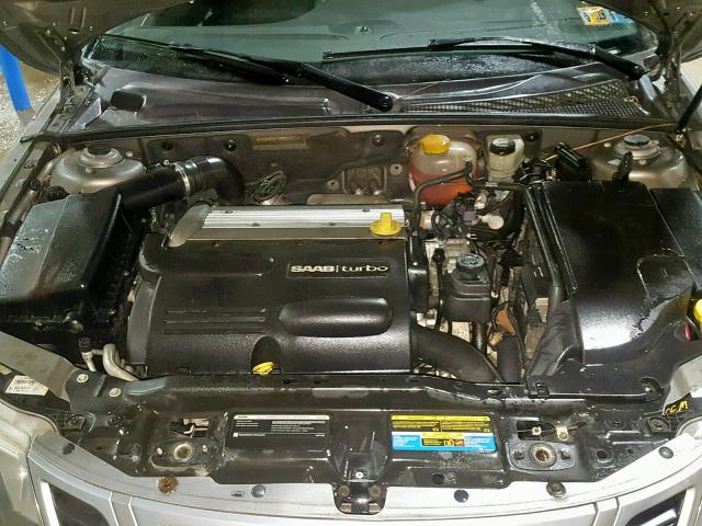 YS3FB79Y186001570 - 2008 SAAB 9-3 2.0T GRAY photo 7