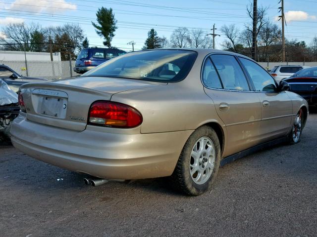 1G3WH52H4YF274068 - 2000 OLDSMOBILE INTRIGUE G GOLD photo 4
