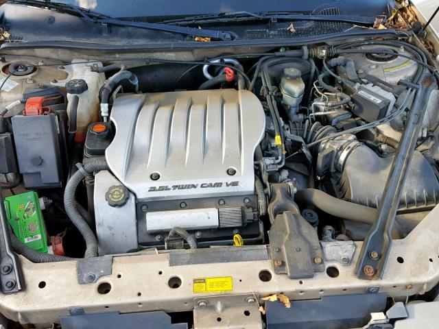 1G3WH52H4YF274068 - 2000 OLDSMOBILE INTRIGUE G GOLD photo 7
