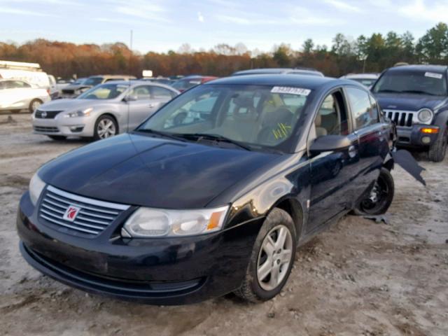 1G8AJ55F77Z184042 - 2007 SATURN ION LEVEL BLACK photo 2