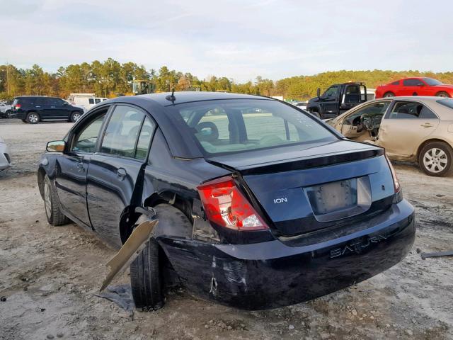 1G8AJ55F77Z184042 - 2007 SATURN ION LEVEL BLACK photo 3