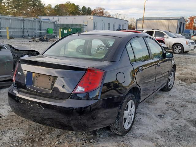 1G8AJ55F77Z184042 - 2007 SATURN ION LEVEL BLACK photo 4