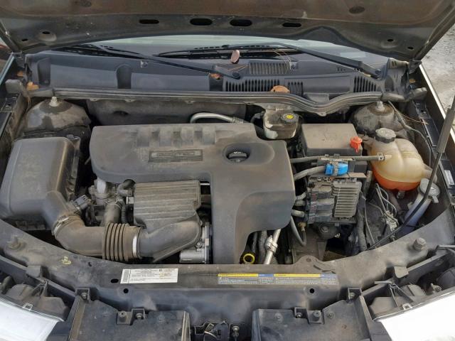 1G8AJ55F77Z184042 - 2007 SATURN ION LEVEL BLACK photo 7