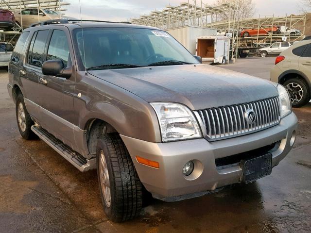 4M2ZU66K63ZJ21455 - 2003 MERCURY MOUNTAINEE TAN photo 1