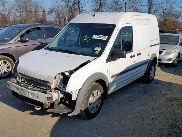 NM0LS7AN0DT141906 - 2013 FORD TRANSIT CO WHITE photo 2