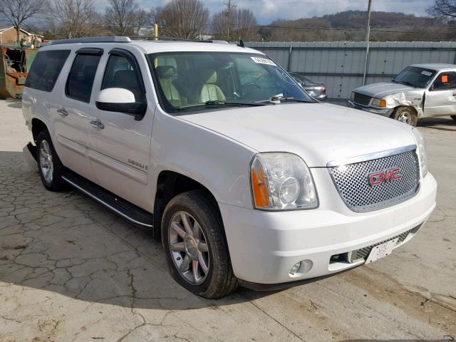 1GKFK66888J219755 - 2008 GMC YUKON XL D WHITE photo 1