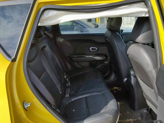 KNDJX3A51E7010580 - 2014 KIA SOUL ! YELLOW photo 6