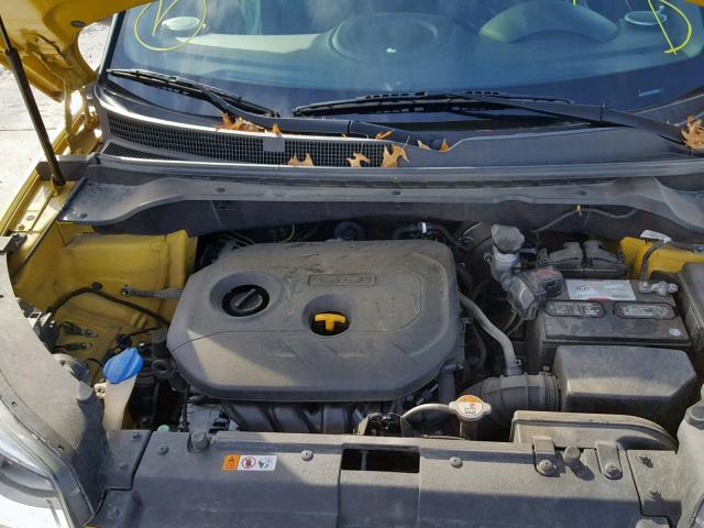 KNDJX3A51E7010580 - 2014 KIA SOUL ! YELLOW photo 7