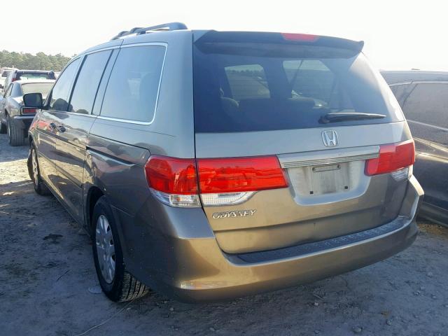 5FNRL38218B093243 - 2008 HONDA ODYSSEY LX TAN photo 3