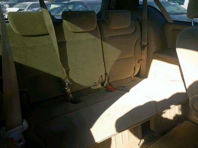 5FNRL38218B093243 - 2008 HONDA ODYSSEY LX TAN photo 9