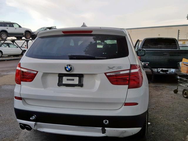 5UXWX7C57EL984337 - 2014 BMW X3 XDRIVE3 WHITE photo 4