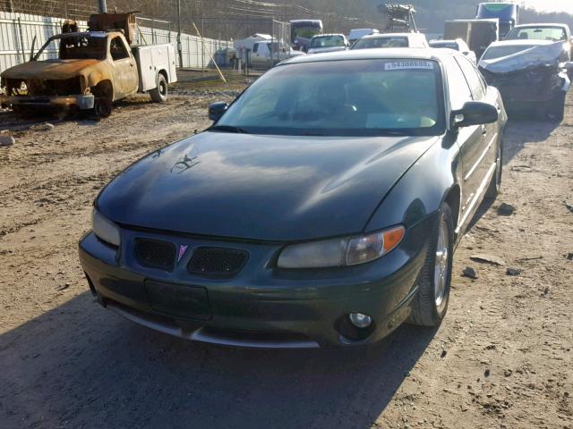 1G2WP52K6XF272677 - 1999 PONTIAC GRAND PRIX GREEN photo 2