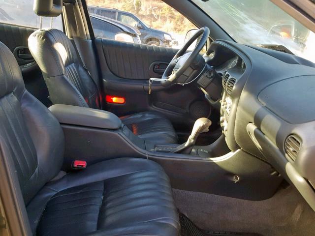 1G2WP52K6XF272677 - 1999 PONTIAC GRAND PRIX GREEN photo 5