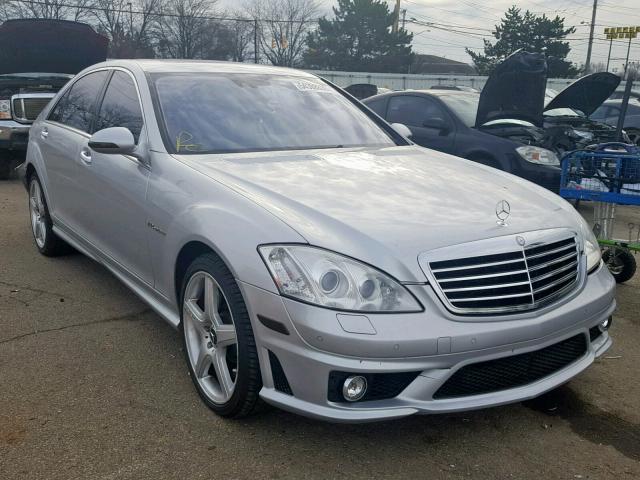 WDDNG79X47A126589 - 2007 MERCEDES-BENZ S 65 AMG SILVER photo 1