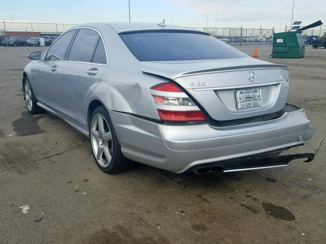 WDDNG79X47A126589 - 2007 MERCEDES-BENZ S 65 AMG SILVER photo 3