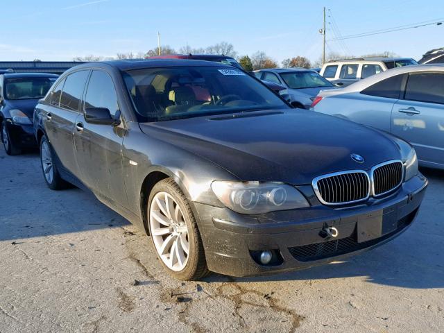 WBAHN83507DT75445 - 2007 BMW 750 BLACK photo 1