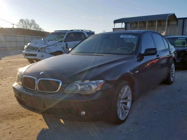 WBAHN83507DT75445 - 2007 BMW 750 BLACK photo 2