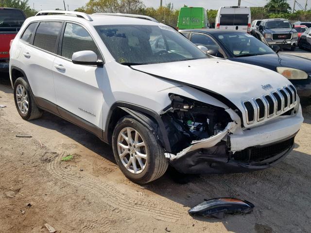 1C4PJLCB6HW541220 - 2017 JEEP CHEROKEE L WHITE photo 1