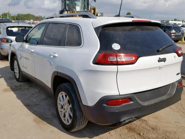 1C4PJLCB6HW541220 - 2017 JEEP CHEROKEE L WHITE photo 3