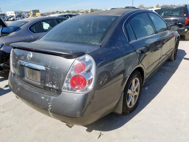 1N4BL11E25C199712 - 2005 NISSAN ALTIMA SE GRAY photo 4