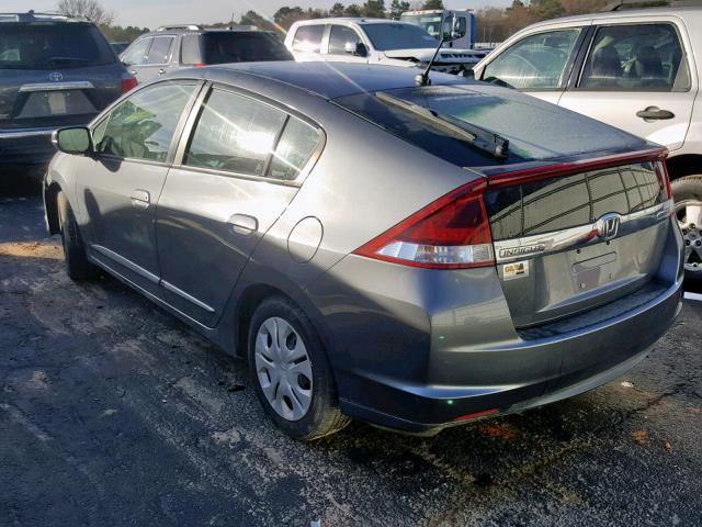 JHMZE2H38CS005411 - 2012 HONDA INSIGHT SILVER photo 3