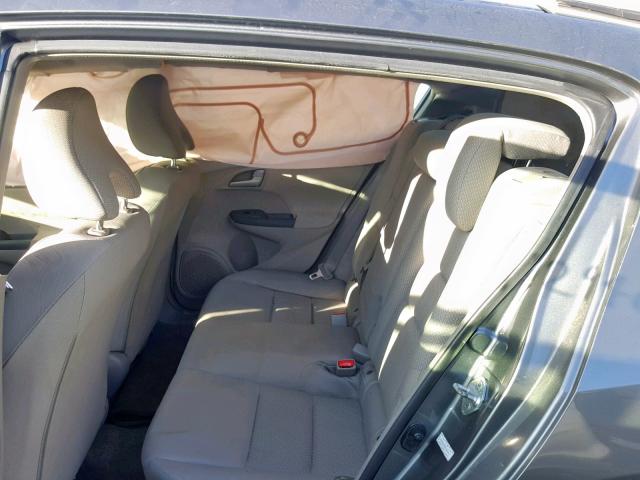 JHMZE2H38CS005411 - 2012 HONDA INSIGHT SILVER photo 6