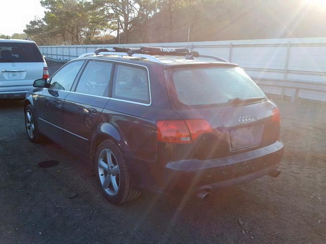 WAUKH78E17A110681 - 2007 AUDI A4 3.2 AVA BLUE photo 3