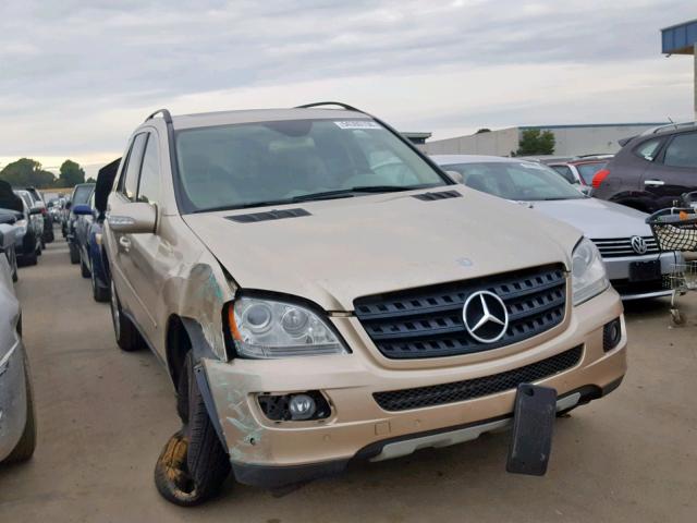 4JGBB86E56A024605 - 2006 MERCEDES-BENZ ML 350 GOLD photo 1