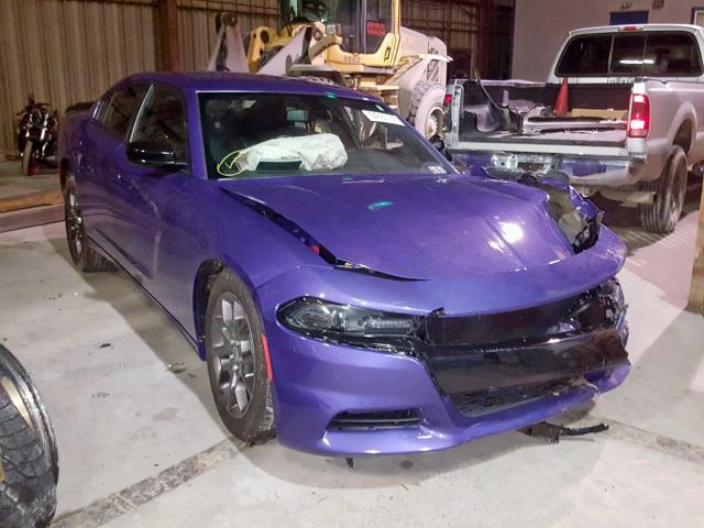 2C3CDXJG4JH291593 - 2018 DODGE CHARGER GT PURPLE photo 1