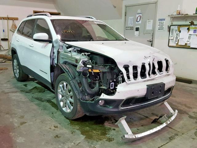 1C4PJMDS5EW216641 - 2014 JEEP CHEROKEE L WHITE photo 1