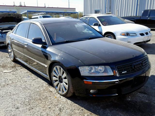 WAUML44E74N003702 - 2004 AUDI A8 L QUATT BLACK photo 1