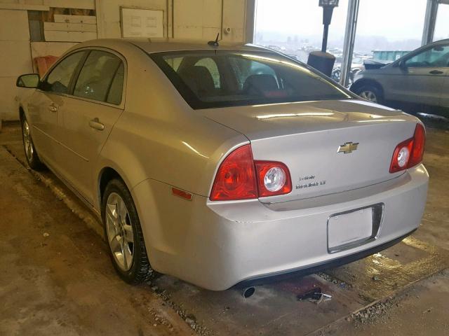 1G1ZC5EB5AF112077 - 2010 CHEVROLET MALIBU 1LT GOLD photo 3