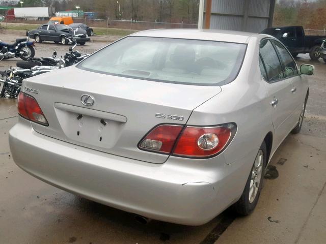 JTHBA30G545009742 - 2004 LEXUS ES 330 BEIGE photo 4