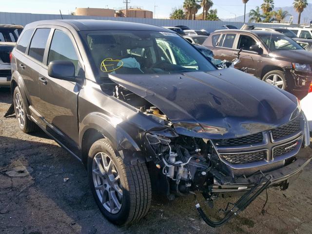 3C4PDCEG8HT582244 - 2017 DODGE JOURNEY GT GRAY photo 1