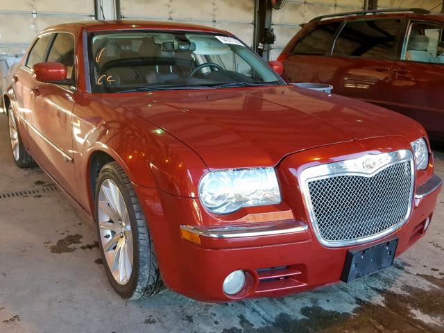 2C3LA63H28H126290 - 2008 CHRYSLER 300C RED photo 1