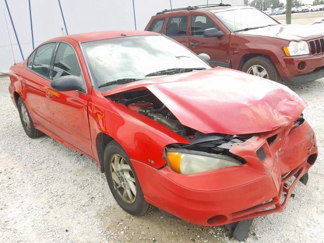 1G2NF52E73C129242 - 2003 PONTIAC GRAND AM S RED photo 1