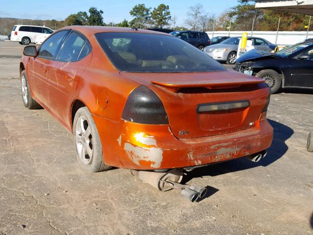 2G2WC58C971181244 - 2007 PONTIAC GRAND PRIX ORANGE photo 3