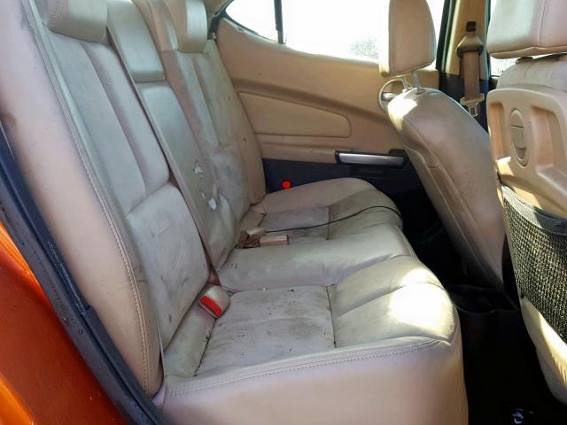 2G2WC58C971181244 - 2007 PONTIAC GRAND PRIX ORANGE photo 6