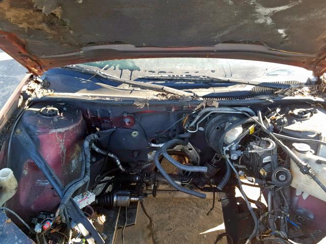 2G2WC58C971181244 - 2007 PONTIAC GRAND PRIX ORANGE photo 7