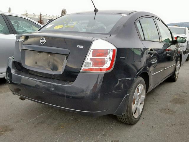 3N1AB61E59L635570 - 2009 NISSAN SENTRA 2.0 BLACK photo 4