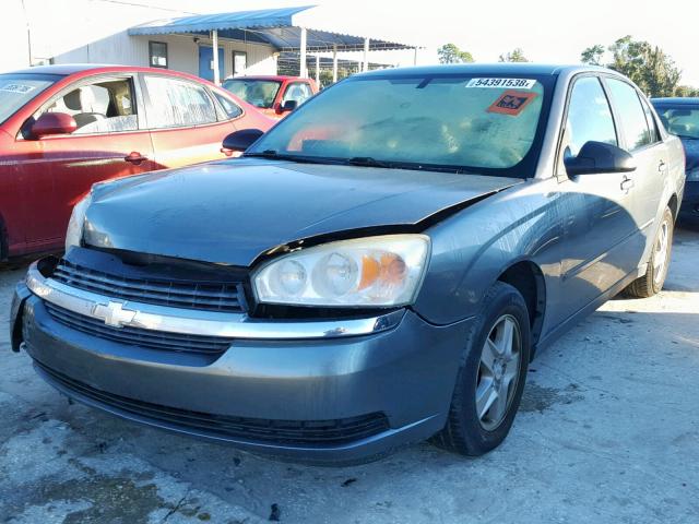 1G1ZT52894F211711 - 2004 CHEVROLET MALIBU LS GRAY photo 2