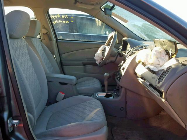 1G1ZT52894F211711 - 2004 CHEVROLET MALIBU LS GRAY photo 5