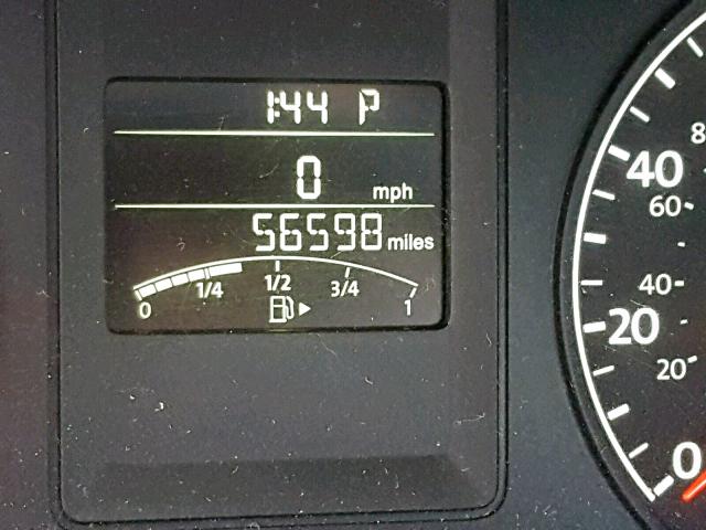 3VW2K7AJ7EM394617 - 2014 VOLKSWAGEN JETTA BASE Սև լուսանկար 8