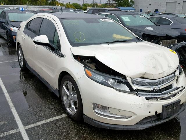 1G1RH6E42CU124632 - 2012 CHEVROLET VOLT WHITE photo 1