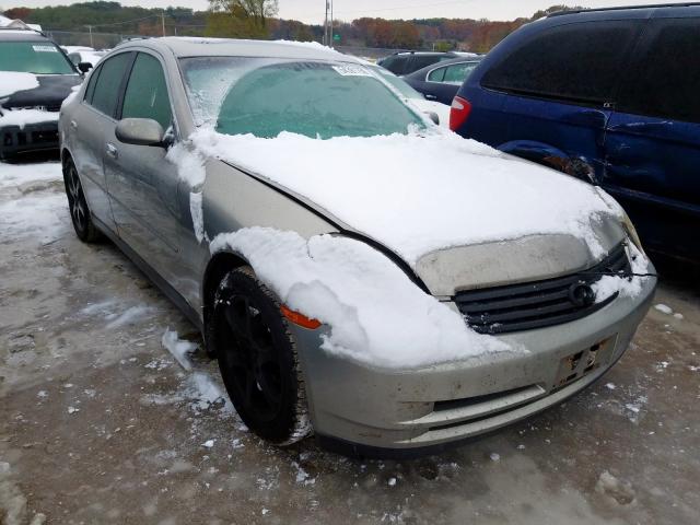 JNKCV51F54M713567 - 2004 INFINITI G35 SILVER photo 1